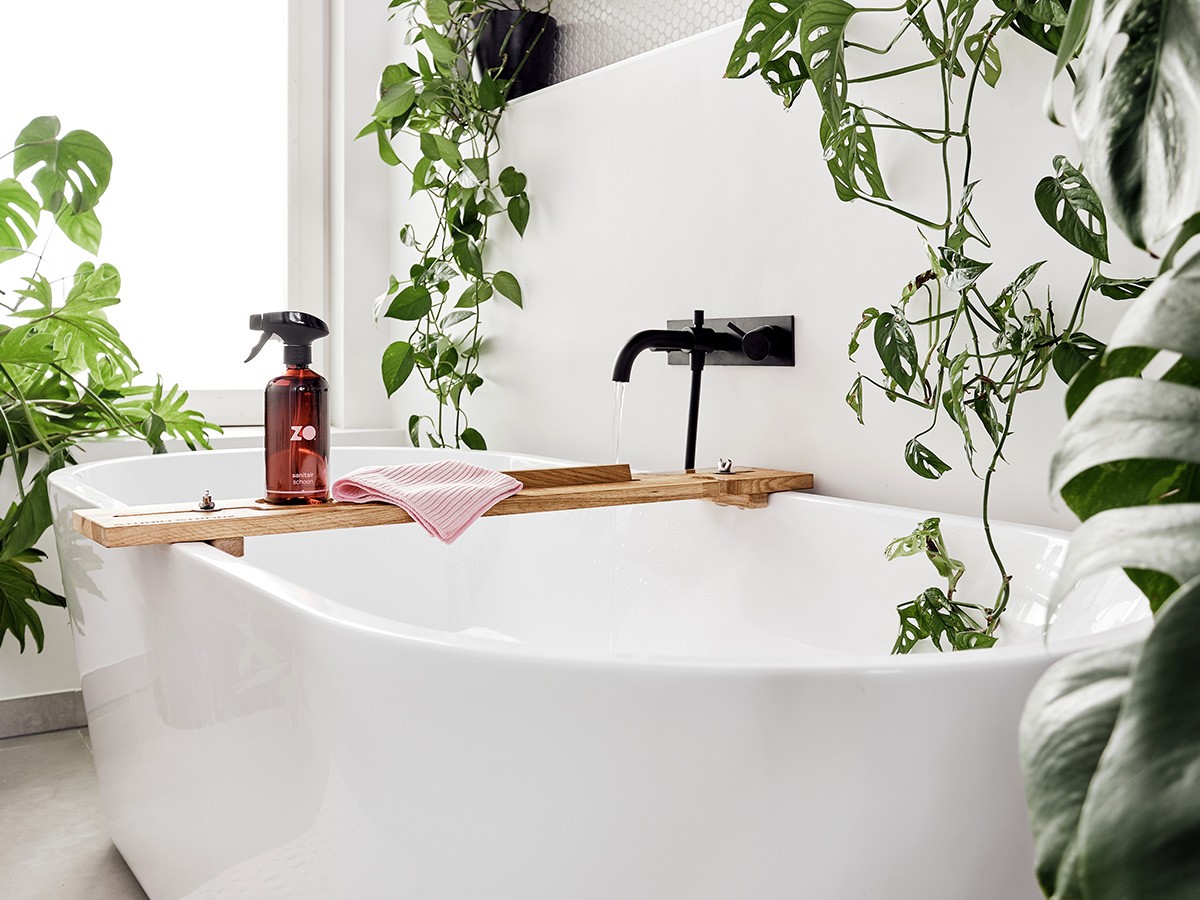 Het Geheim Van Een Stralend Schone Badkamer: Groene Zeep